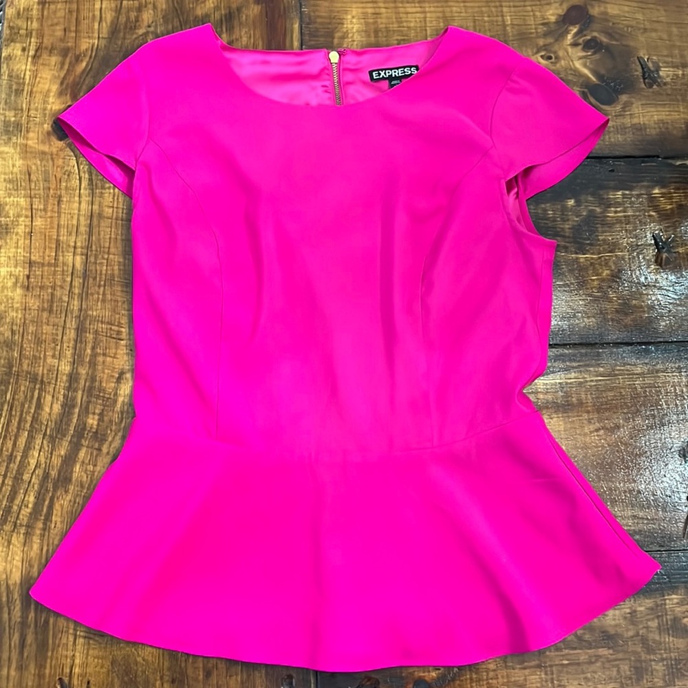 Express Peplum Top - size S